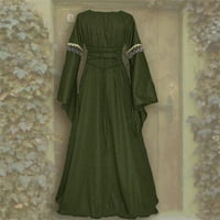 Vestidos para mujer casure y elegantes, ženska vintagena duljina podne gotičke kozme
