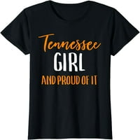Tennessee djevojka i ponosna na to ženske nogometne vintage košulje za žene kratkih rukava za zabavu