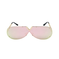 Naočale za odrasle na otvorenom Sunčane naočale V-oblika Dekor okvira Zaštita očiju protiv UV-a za zabavu