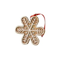 Heiheiup Božićne smole ukrase božićne ukrase za ukrašavanje minijature viseći ukrasi za božićno ukrašavanje