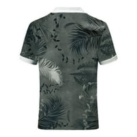 Modna muška košulja odjeća muška opruga i ljeto Slim patentne patentne košulje za košulje TOP TOP REPEL