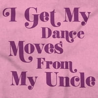 Nabavite moj plesni potezi iz mog ujaka toddler dječaka majica majica dojenčad Toddler Brisco marke