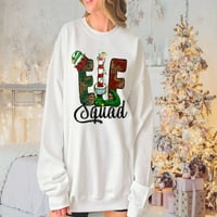 Džemper od elfa, ružni božićni džemper, božićna porodica ELF Grupa koja odgovara džemperima, obiteljski