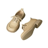 Gomelly Dame Oxfords Udobne cipele čipke cipele od kožne cipele Modni stanovi Žene Žene Žene Natikači