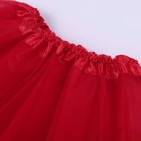 Katalem Potpuna krevetna suknja Ženska bombonska boja Višebojna suknja Podrška pola tijela Puff Petticoat