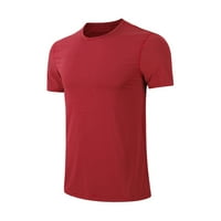 Muške majice Ležerne prilike, moda Solidna boja Moda Jednostavno ledeno svileno vežbanje fitness tanki