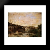 Seine ispod pont d'lene uokvirenog umjetničkog tiska Morisot, Berthe