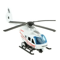 Diecast helikopter model mini povlačenje natrag za dječje dječake