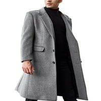 Neilla Muška odjeća rever od vratnih kaputa s dugim rukavima Jakna Muški zimski topli kaput muškarci