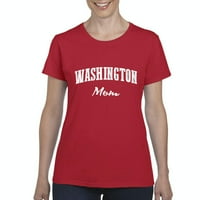 Arti - Ženska majica kratki rukav, do žena Veličina 3XL - Washington mama
