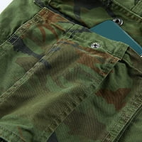 Mens Camo Cargo Shorts Lagana više džepa kratka hlače Kamuflaža Vanjska Twill Trut Cargo Shorts Army