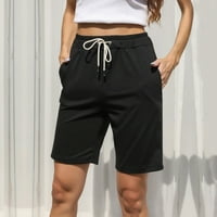 FVWitlyh ženske vježbe kratke hlače Ženske juniore Denim kratke hlače Ljeto rastezljive oštre rubne rublje