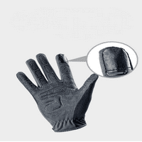 Biciklističke rukavice za muškarce prozračne gel pune prste podstavljene rukavice za bicikle mens-ljubičaste