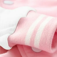 Ružičasta modna muška jesenska čvrsta boja casual stalak navratnik džemper gornja bluza