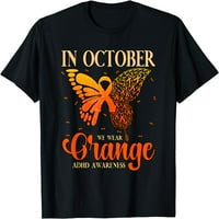 U oktobru nosimo majicu narančaste adhd