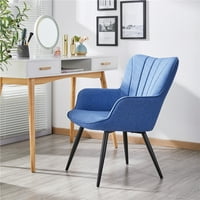 TopeakMart Moderna tapacirana stolica za tapecira sa bočnom plavom