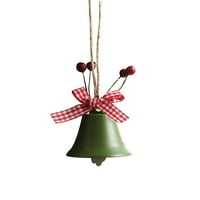 Bell ornament Fino izrada ukrasnog željeza Christmas Drvo Privjesak za dom