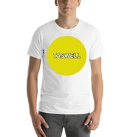 Žuta tačka taswell kratka rukava majica kratkih rukava po nedefiniranim poklonima