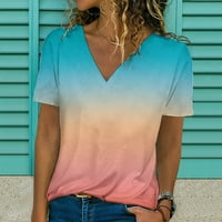 Ženski vrhovi i bluze kratkih rukava Bluze Regularne fit T majice Pulover Tees Vrhovi grafički ispis