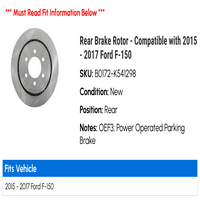 Zadnji rotor kočnice - kompatibilan sa - Ford F-