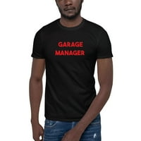 Crveni garažni menadžer kratkih rukava pamučna majica od nedefiniranih poklona