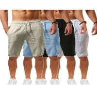 Muški kratke hlače Ljetne modne sportske šarene hlače sa džepom za ruke za muškarce plus veličine