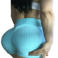 Ženske joge kratke hlače Ruched Sport Teretana Scring Trčanje Workout Fitness Active Butt Lipting Hot