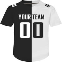 Prilagođeni Split polovinski dres u boji Personalizirani dizajn Vaši nogometni dresovi za muškarce Žene