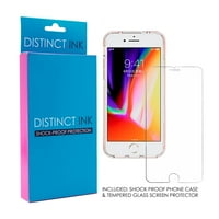Distinconknk Clear Shoototototootoot hibridni slučaj za iPhone SE 4.7 Ekran TPU branik akrilni zaštitni