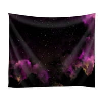 Cadecor ljubičasta maglica Svemir Domaći dekor Zidni viseći tapiserija