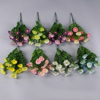 Glave umjetno cvijeće Plastične lažne biljke Vjenčani vrt u dekoru na otvorenom
