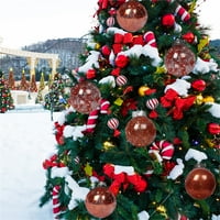 SDGHG božićna stabla viseća lopta, DIY CRAFT sjajni ukras novogodišnji poklon za zabavu