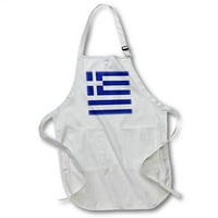 Grčka zastava pregača srednje dužine sa džepovima od vrećica 22W 24L Apr-4562-2