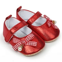 TODDLER Sandale Girl Ljeto Dječje Pearl Bowknot Plaža Preravna cipele Crvena Veličina 3