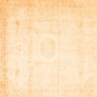 Ahgly Company Zatvoreni pravokutnik Perzijske narandžaste tradicionalne prostirke, 5 '8'