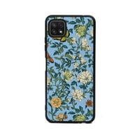 Floral-vino-umjetnička futrola za Samsung Galaxy A 5G za žene Muška Pokloni, SOFT Silikonski stil Otporan
