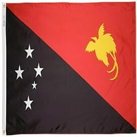 Papua Nova Gvineja - najlonjska zastava 3'x5 '