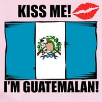 Cafeprespress - poljubi me im Gvatemalano odijelo za tijelo - bebe svjetlo bodi, size novorođenče -