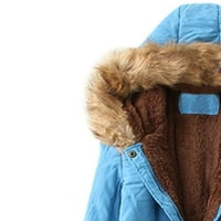 Ženski zimski kaputi kaputi za žene Zimska ženska jakna s kapuljačom s kapuljačom Slim zimske obloge