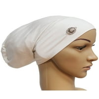 Muslimanski ženski islamski šljunčani šešir čvrsti pod čepovima mantenja Ninja poklopce poklopca za