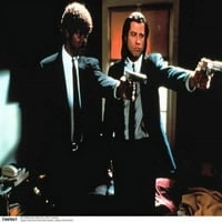 Pulp Fiction Samuel L. Jackson John Travolta Jules & Vincent Aim poster