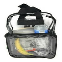 Clear Prozirni ruksak torbe za knjige Škole Sigurnost stadiona TSA Rally džepovi
