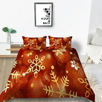 Pokrivanje posteljine Sudije Sretan Božićni tiskani kućni tekstil Festival poklon poklon pokrov, kralj