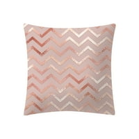 Xiuh Rose Gold Pink jastuk pokrov kvadratni jastučnicu kućni dekoratio ružičasti l