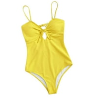 Boomilk Jedan kupaći kostim za žene gola leđa Čvrsta boja na prsima Jedna odjeća za plažu
