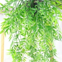 Sufanic visi lažne biljke bambusove loze Fau bambus odlazi na vanjski zidni dekor