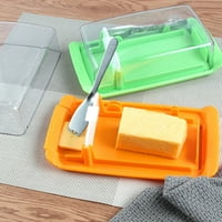 Maytalsoy plastični maslat rezanje i skladištenje kućište maslaca sa zatvorenim poklopcem zelenim sirom
