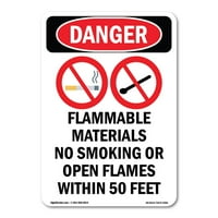 Znak opasnosti - zapaljivi materijali