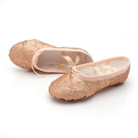 Dječja cipela za plesne cipele topla ples baletske performanse Unutarnje cipele Yoga Dance cipele veličine 28