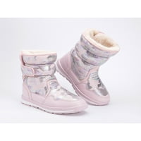 Woobring unise Winter Boot Fau Fur Warm Cipele MID CALF čizme za snijeg hodaju povremene plišane obložene prozračne ružičaste 10c